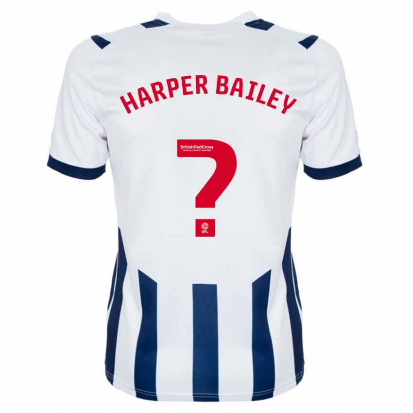 Niño Camiseta Aaron Harper-Bailey #0 Blanco 1ª Equipación 2023/24 La Camisa