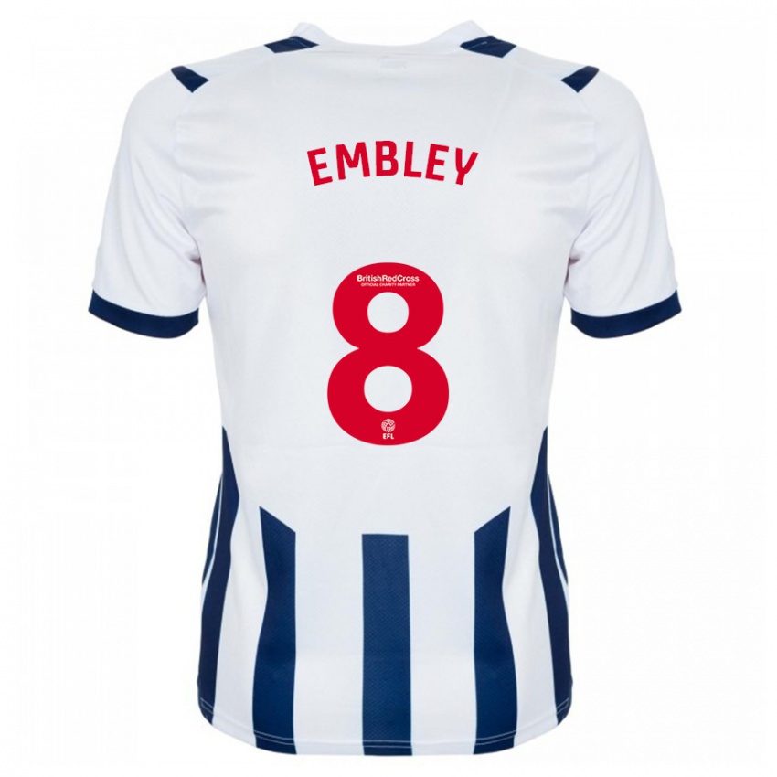 Niño Camiseta Rosie Embley #8 Blanco 1ª Equipación 2023/24 La Camisa