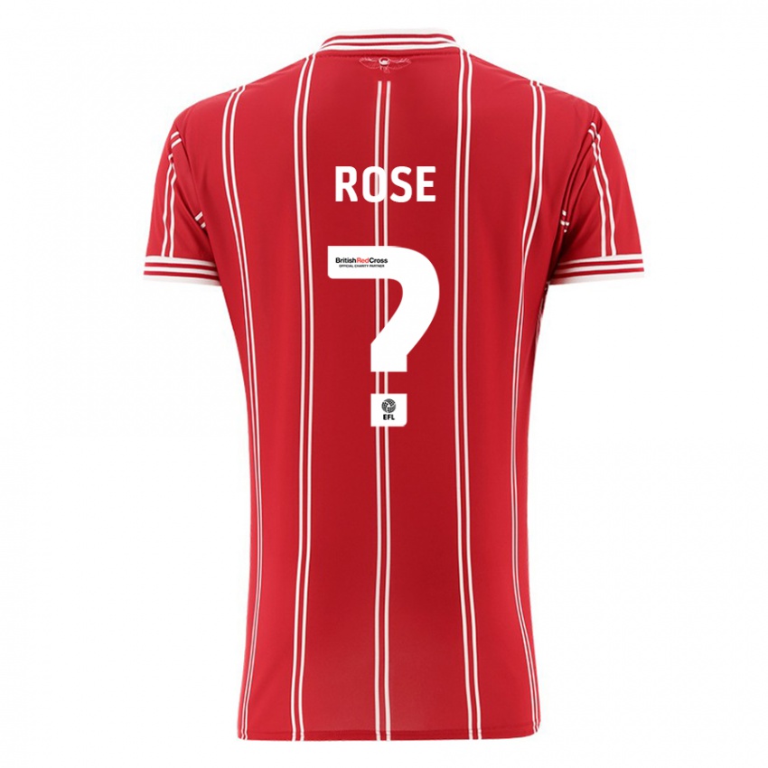 Niño Camiseta Marley Rose #0 Rojo 1ª Equipación 2023/24 La Camisa