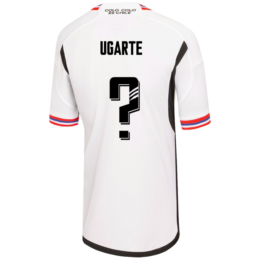 Niño Camiseta Pablo Ugarte #0 Blanco 1ª Equipación 2023/24 La Camisa
