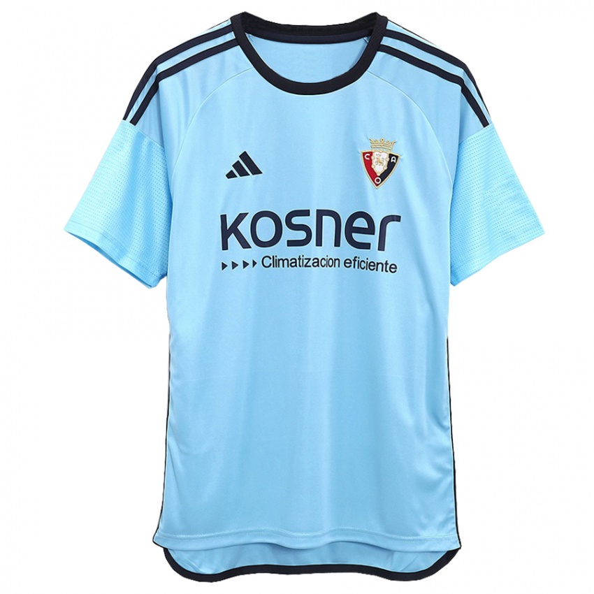 Niño Camiseta Jorge Moreno #27 Azul 2ª Equipación 2023/24 La Camisa