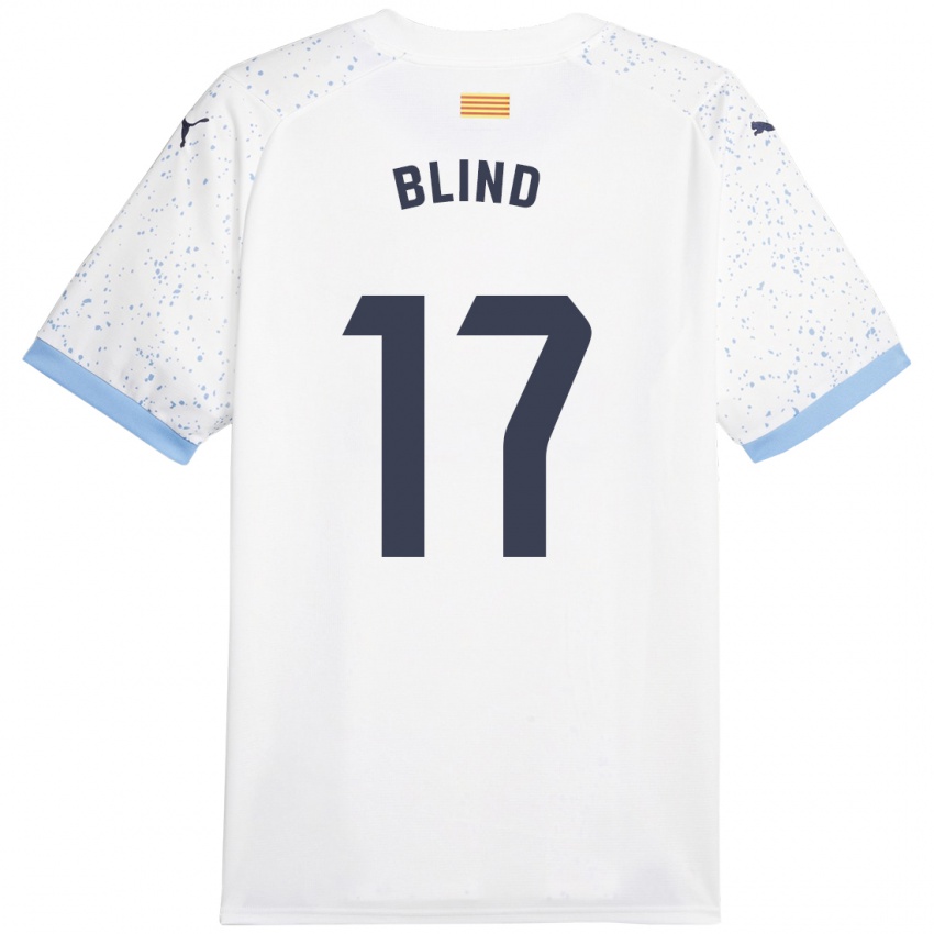 Niño Camiseta Daley Blind #17 Blanco 2ª Equipación 2023/24 La Camisa