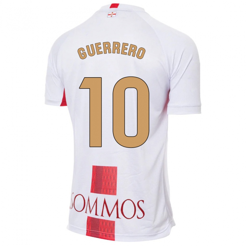 Niño Camiseta Fernando Guerrero #10 Blanco 2ª Equipación 2023/24 La Camisa