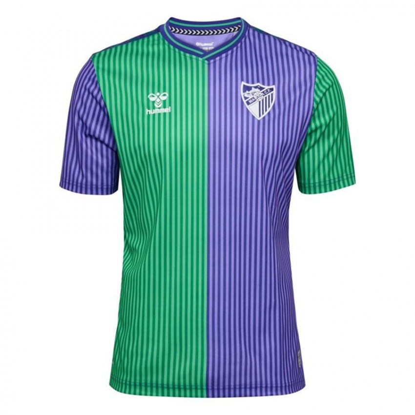 Niño Camiseta Víctor García #14 Verde Azul 2ª Equipación 2023/24 La Camisa