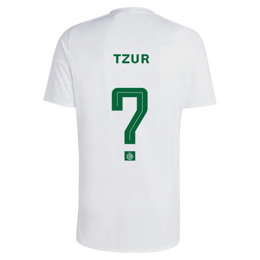 Niño Camiseta Adi Tzur #0 Verde Azul 2ª Equipación 2023/24 La Camisa