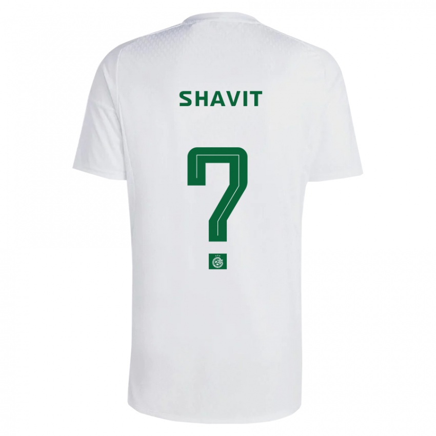 Niño Camiseta Noam Shavit #0 Verde Azul 2ª Equipación 2023/24 La Camisa