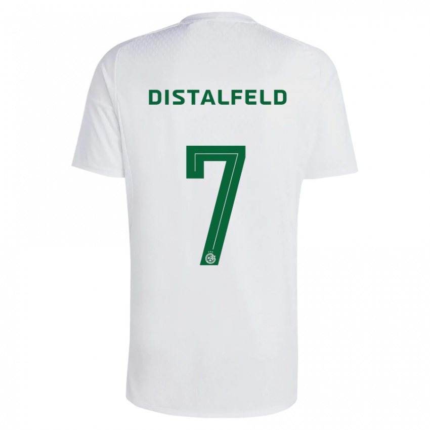 Niño Camiseta Yanai Distalfeld #7 Verde Azul 2ª Equipación 2023/24 La Camisa