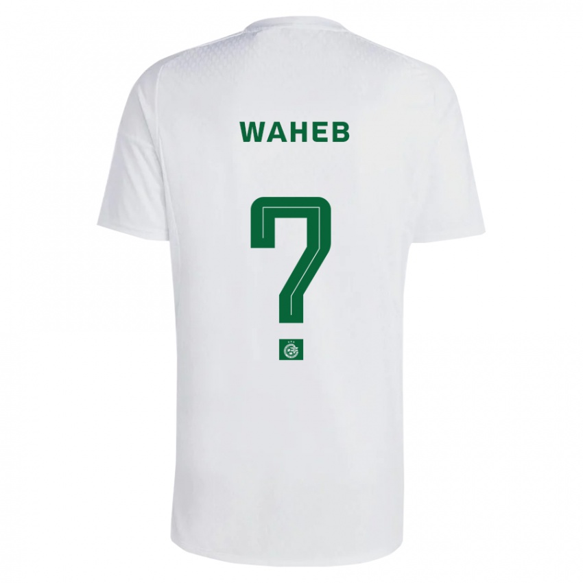 Niño Camiseta Adir Waheb #0 Verde Azul 2ª Equipación 2023/24 La Camisa