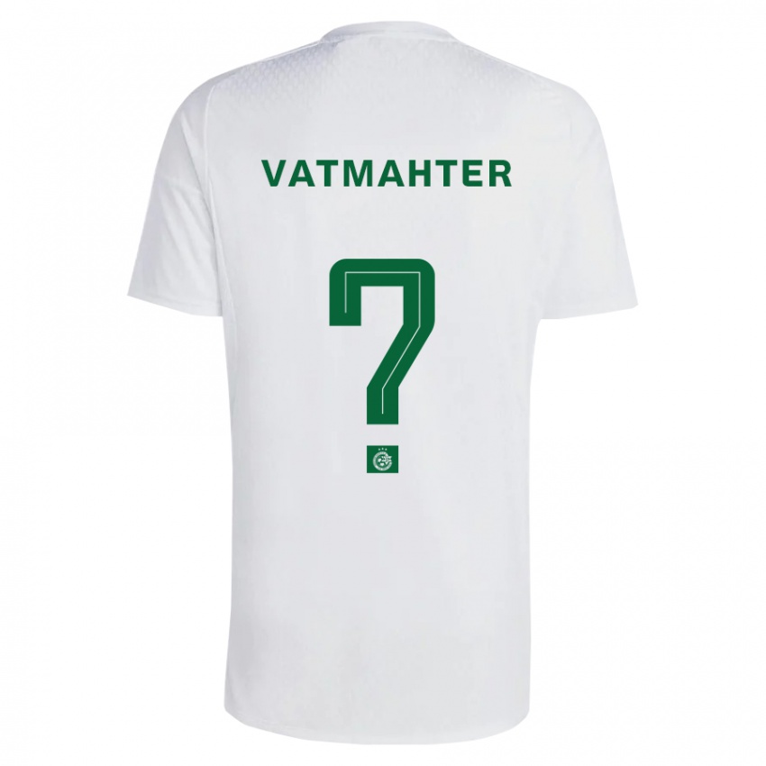 Niño Camiseta Liam Vatmahter #0 Verde Azul 2ª Equipación 2023/24 La Camisa