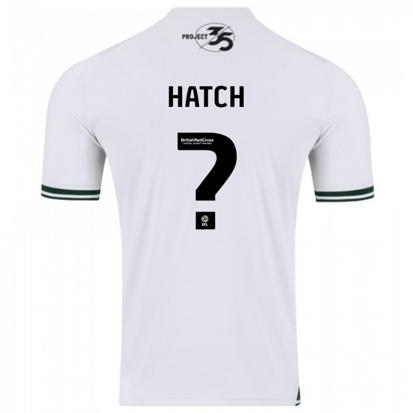 Niño Camiseta Joseph Hatch #0 Blanco 2ª Equipación 2023/24 La Camisa