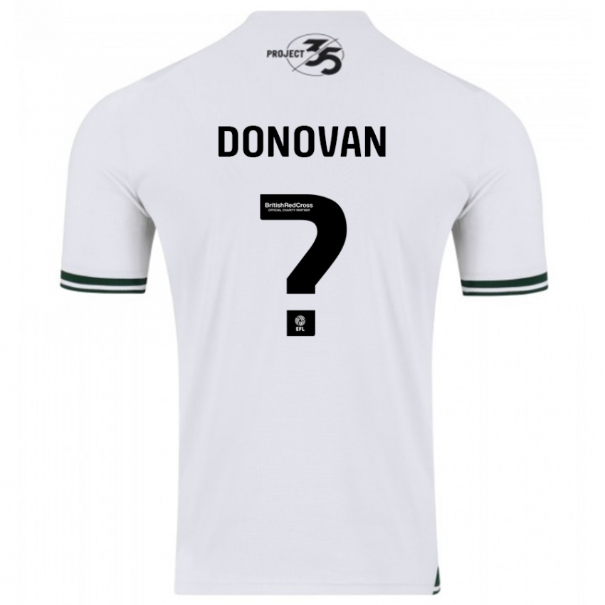 Niño Camiseta Henry Donovan #0 Blanco 2ª Equipación 2023/24 La Camisa