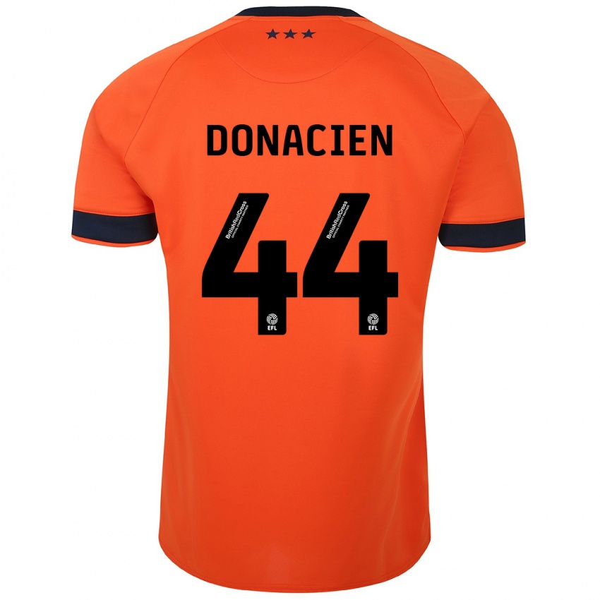 Niño Camiseta Janoi Donacien #44 Naranja 2ª Equipación 2023/24 La Camisa