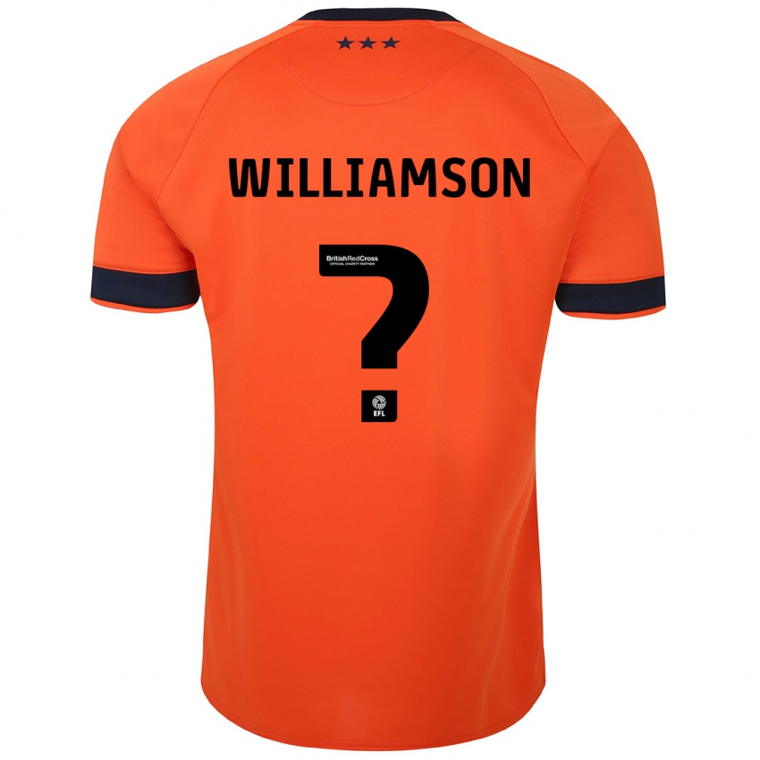 Niño Camiseta Woody Williamson #0 Naranja 2ª Equipación 2023/24 La Camisa