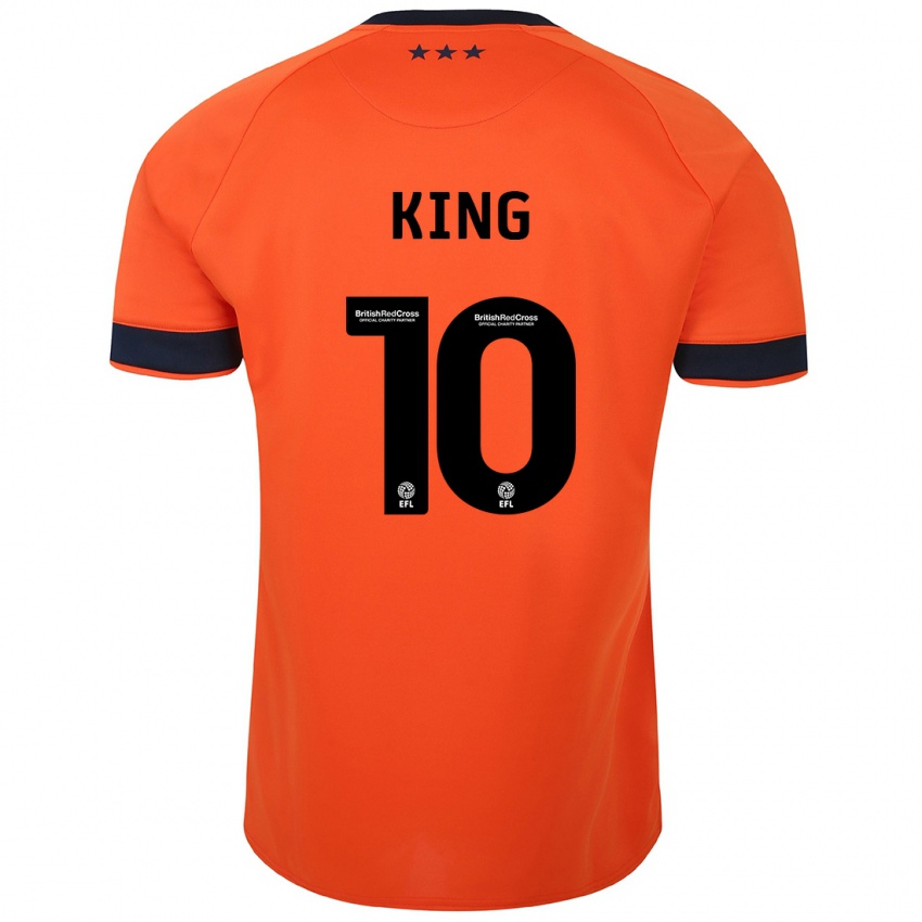 Niño Camiseta Eloise King #10 Naranja 2ª Equipación 2023/24 La Camisa