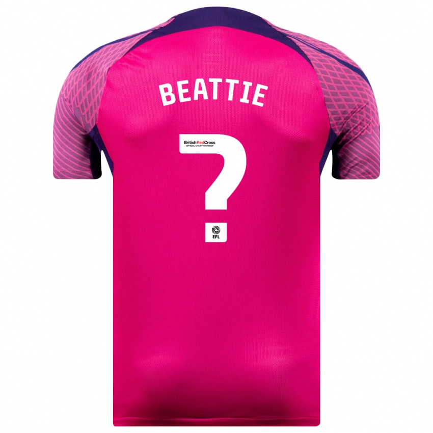 Niño Camiseta Kailem Beattie #0 Morado 2ª Equipación 2023/24 La Camisa