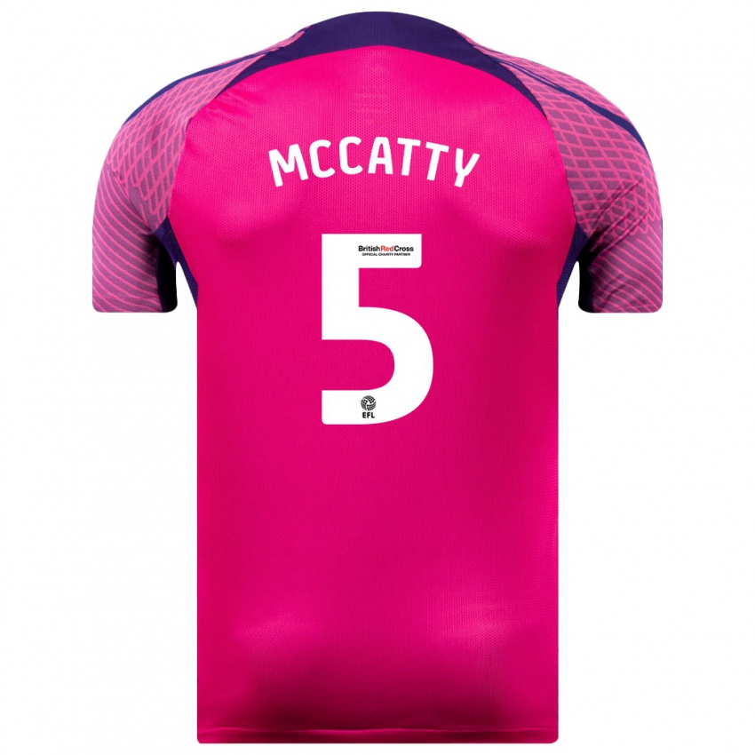 Niño Camiseta Grace Mccatty #5 Morado 2ª Equipación 2023/24 La Camisa