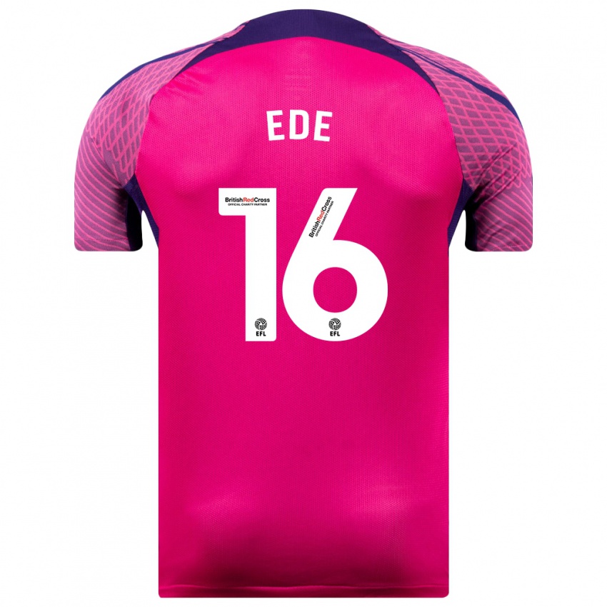 Niño Camiseta Grace Ede #16 Morado 2ª Equipación 2023/24 La Camisa