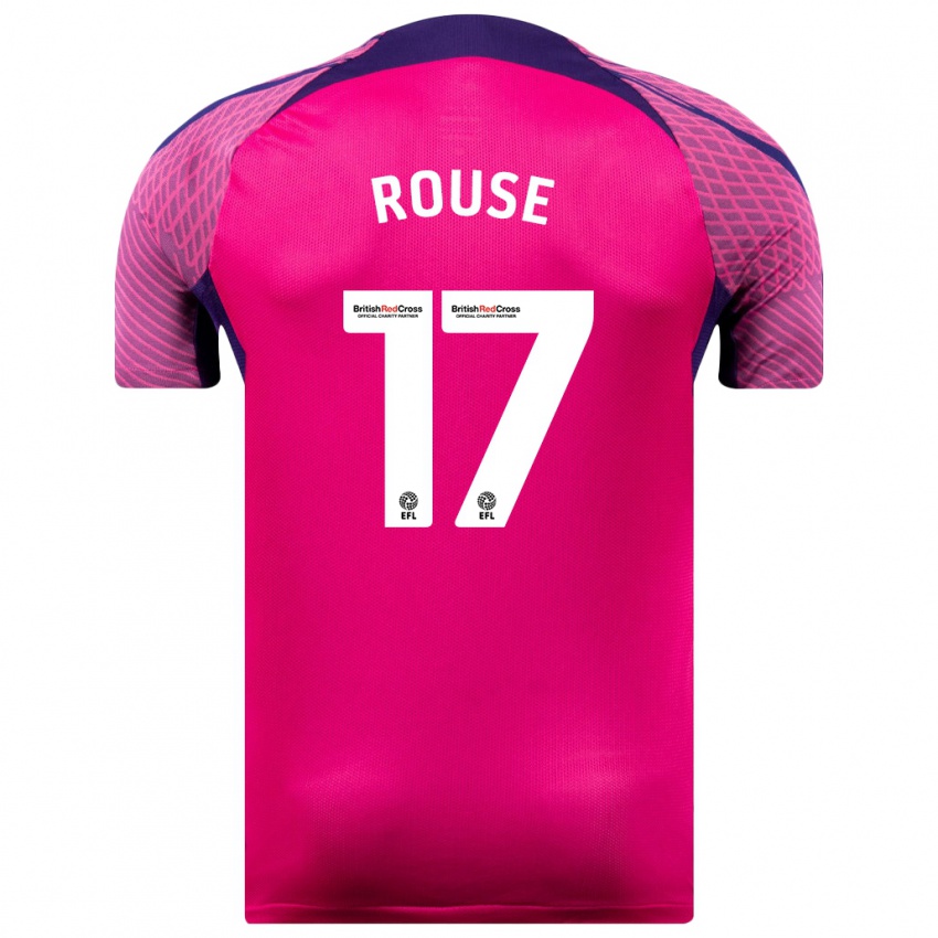 Niño Camiseta Mollie Rouse #17 Morado 2ª Equipación 2023/24 La Camisa