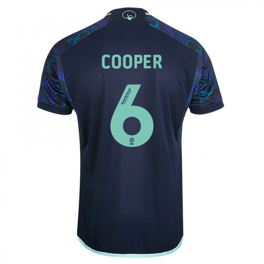 Niño Camiseta Liam Cooper #6 Azul 2ª Equipación 2023/24 La Camisa