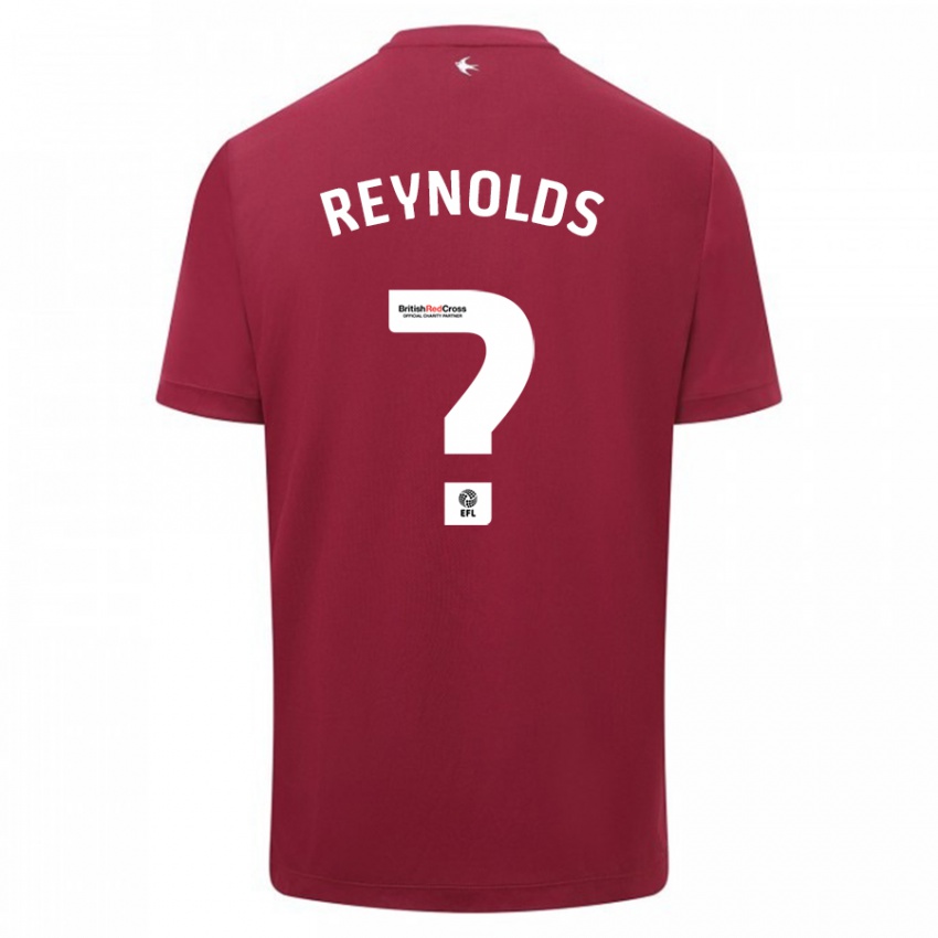 Niño Camiseta Oliver Reynolds #0 Rojo 2ª Equipación 2023/24 La Camisa