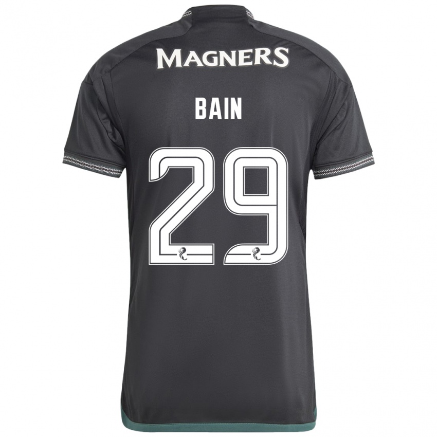 Niño Camiseta Scott Bain #29 Negro 2ª Equipación 2023/24 La Camisa