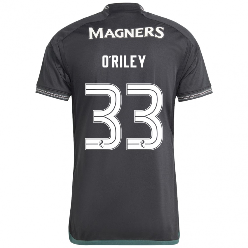 Niño Camiseta Matt O'riley #33 Negro 2ª Equipación 2023/24 La Camisa