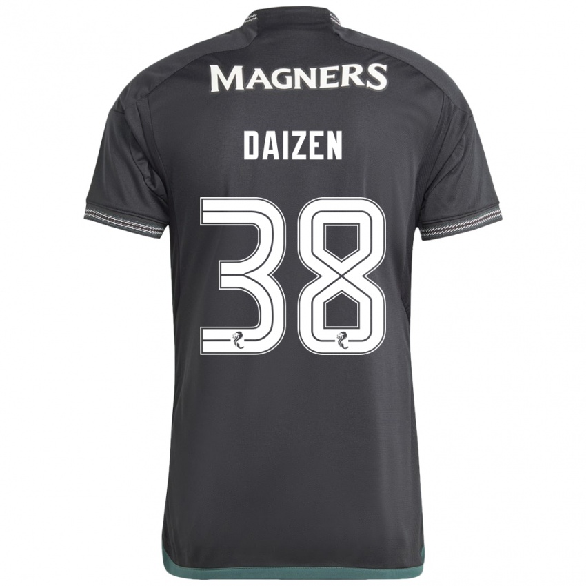 Niño Camiseta Daizen Maeda #38 Negro 2ª Equipación 2023/24 La Camisa