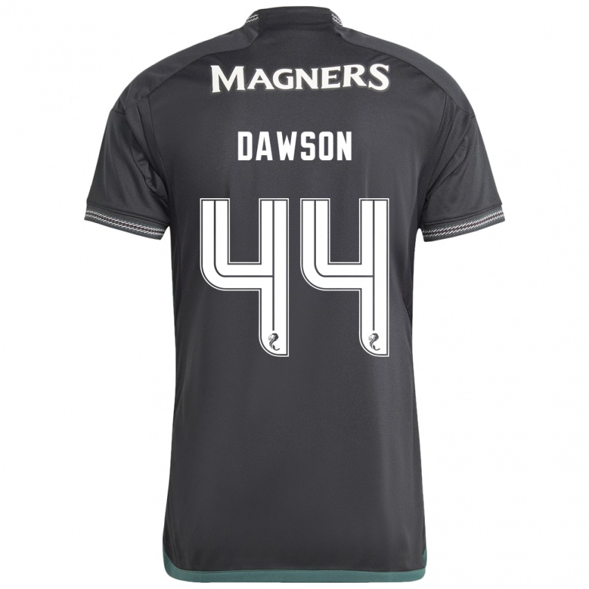 Niño Camiseta Joey Dawson #44 Negro 2ª Equipación 2023/24 La Camisa