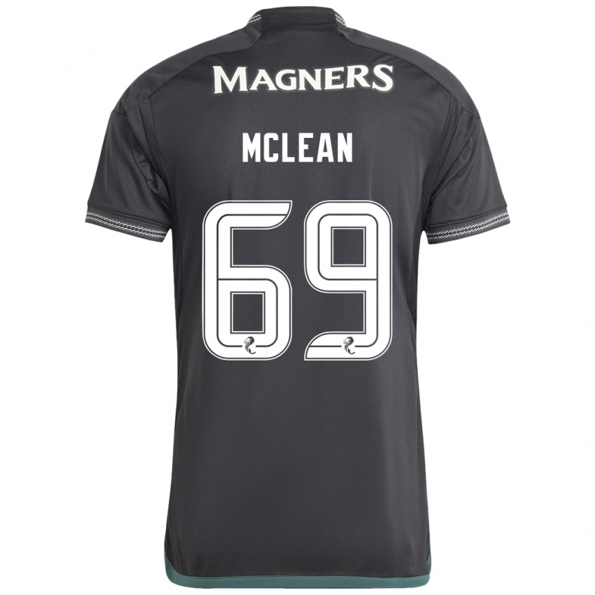 Niño Camiseta Kai Mclean #69 Negro 2ª Equipación 2023/24 La Camisa