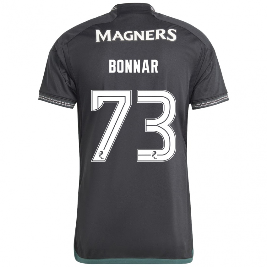 Niño Camiseta Jude Bonnar #73 Negro 2ª Equipación 2023/24 La Camisa