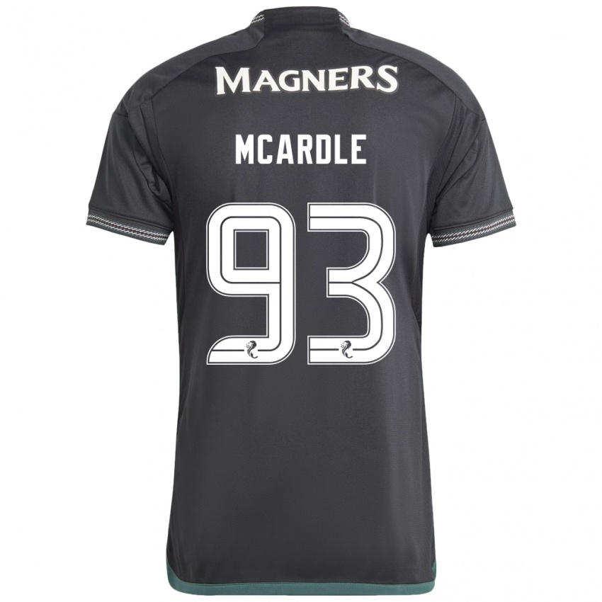 Niño Camiseta Sean Mcardle #93 Negro 2ª Equipación 2023/24 La Camisa