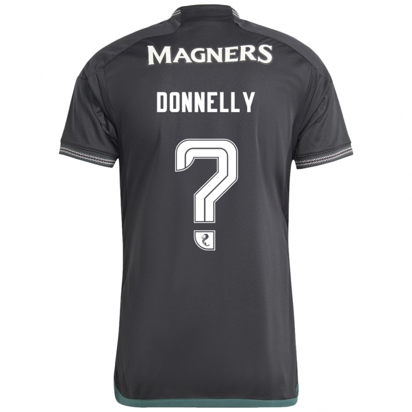 Niño Camiseta Jacob Donnelly #0 Negro 2ª Equipación 2023/24 La Camisa