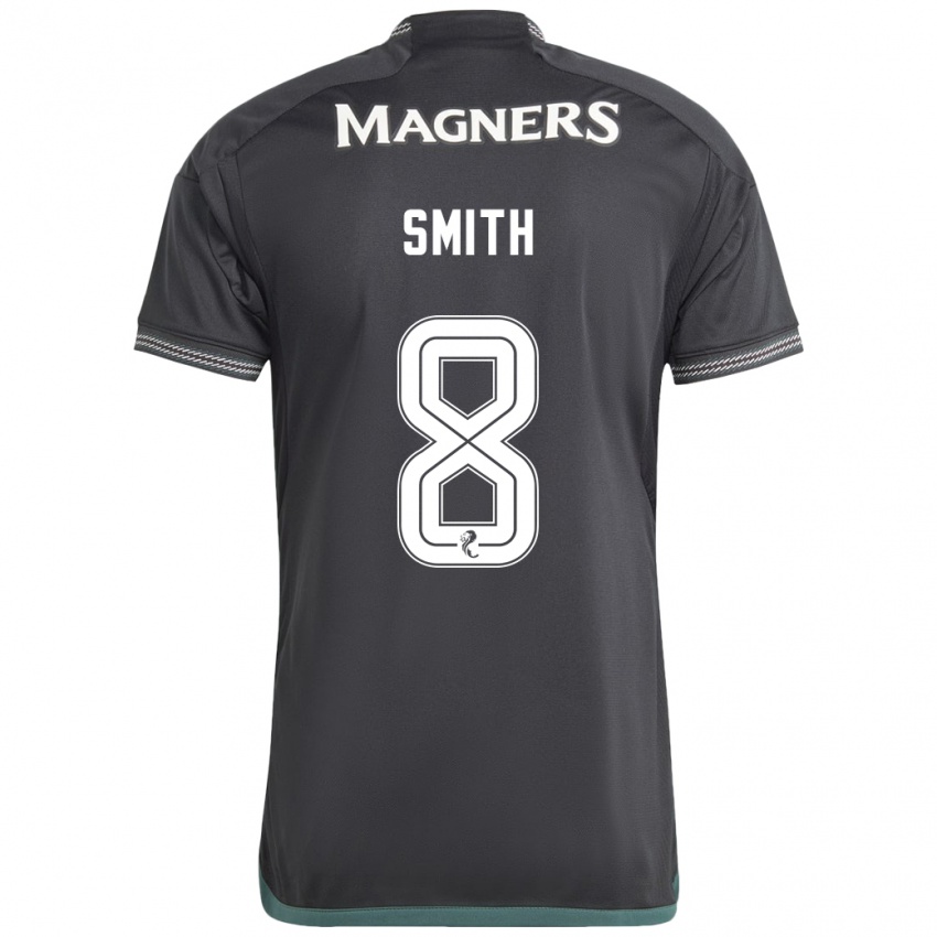 Niño Camiseta Jenny Smith #8 Negro 2ª Equipación 2023/24 La Camisa