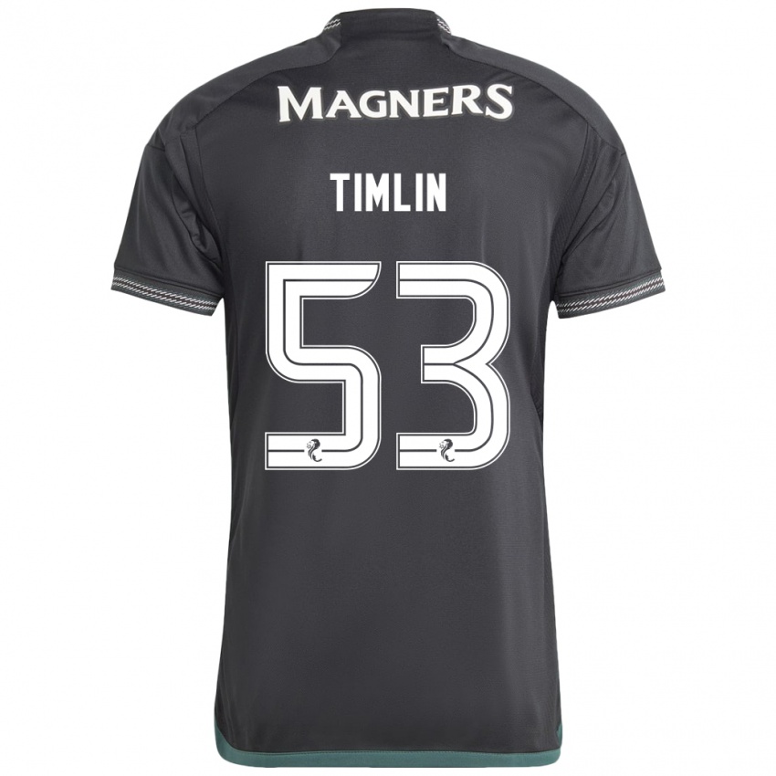 Niño Camiseta Sophie Timlin #53 Negro 2ª Equipación 2023/24 La Camisa