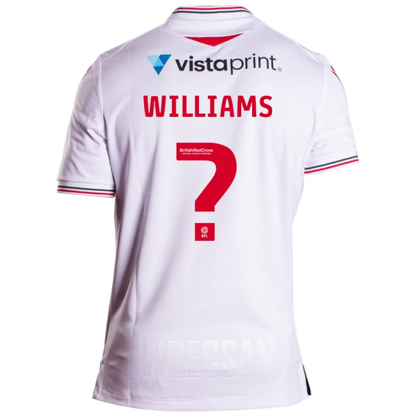 Niño Camiseta Sam Williams #0 Blanco 2ª Equipación 2023/24 La Camisa