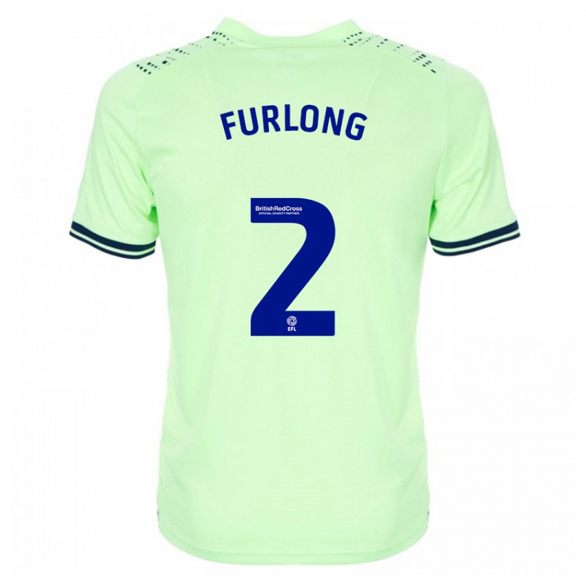 Niño Camiseta Darnell Furlong #2 Armada 2ª Equipación 2023/24 La Camisa