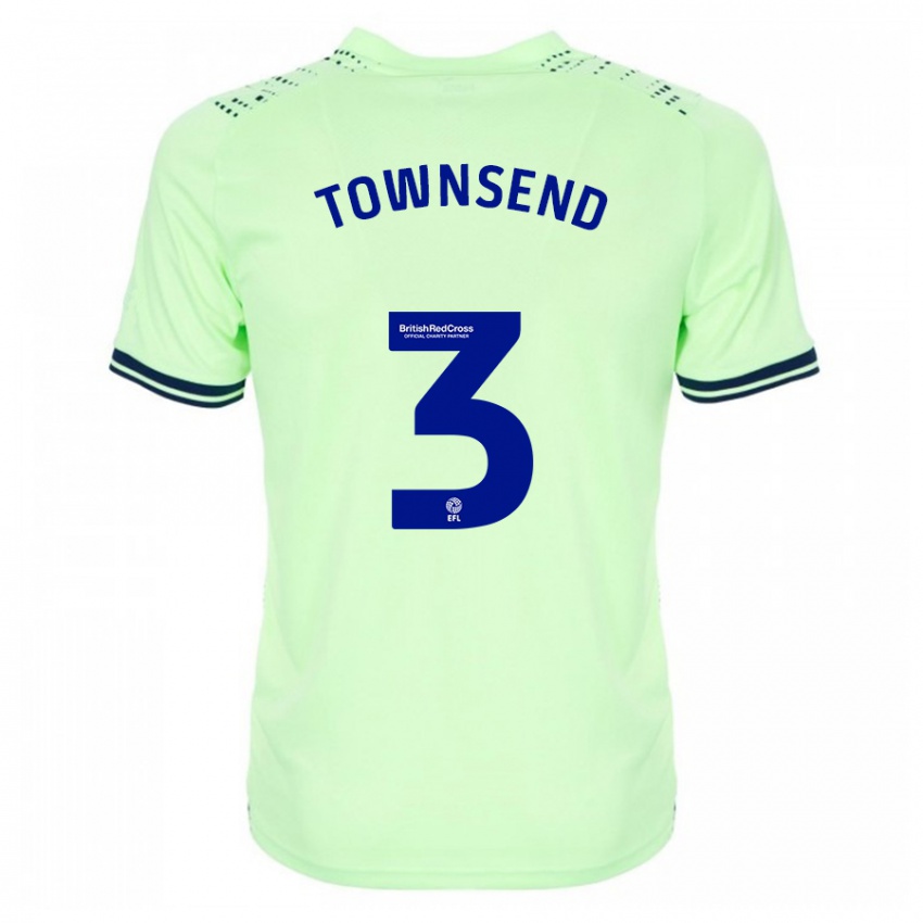 Niño Camiseta Conor Townsend #3 Armada 2ª Equipación 2023/24 La Camisa