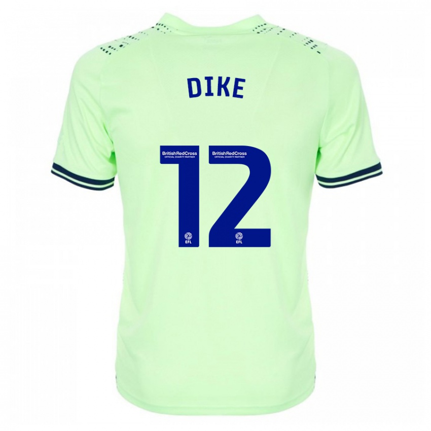 Niño Camiseta Daryl Dike #12 Armada 2ª Equipación 2023/24 La Camisa