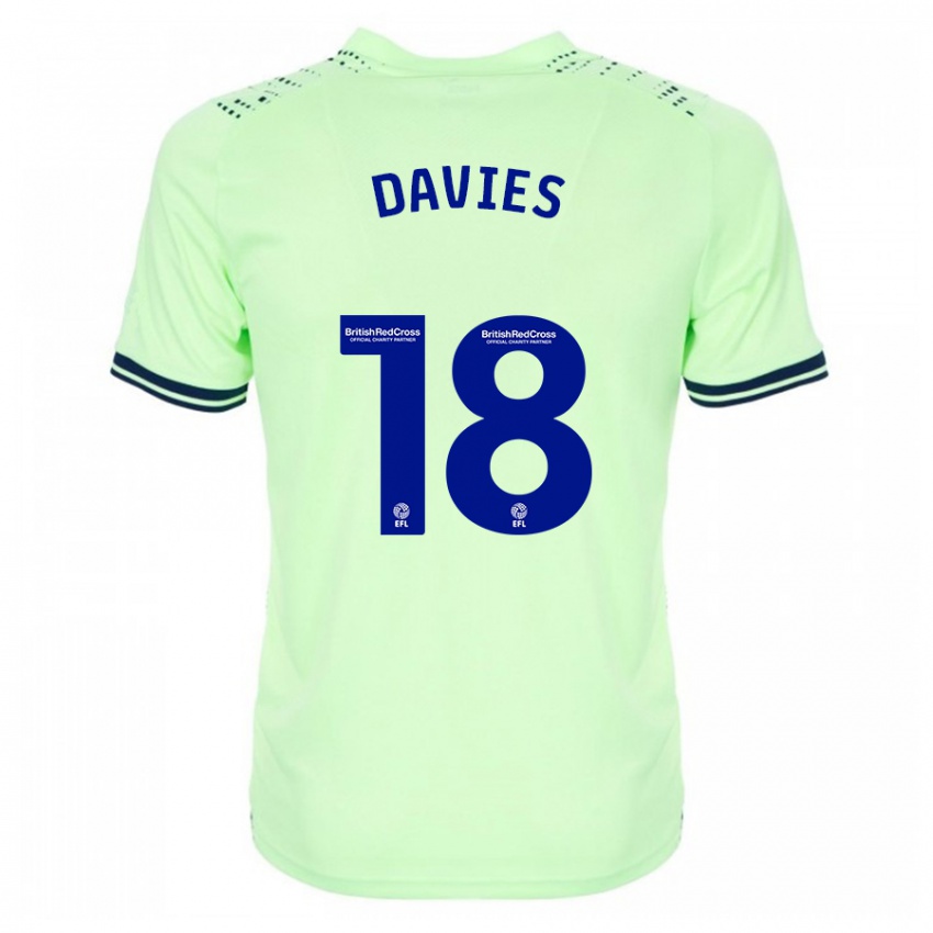 Niño Camiseta Jessica Davies #18 Armada 2ª Equipación 2023/24 La Camisa
