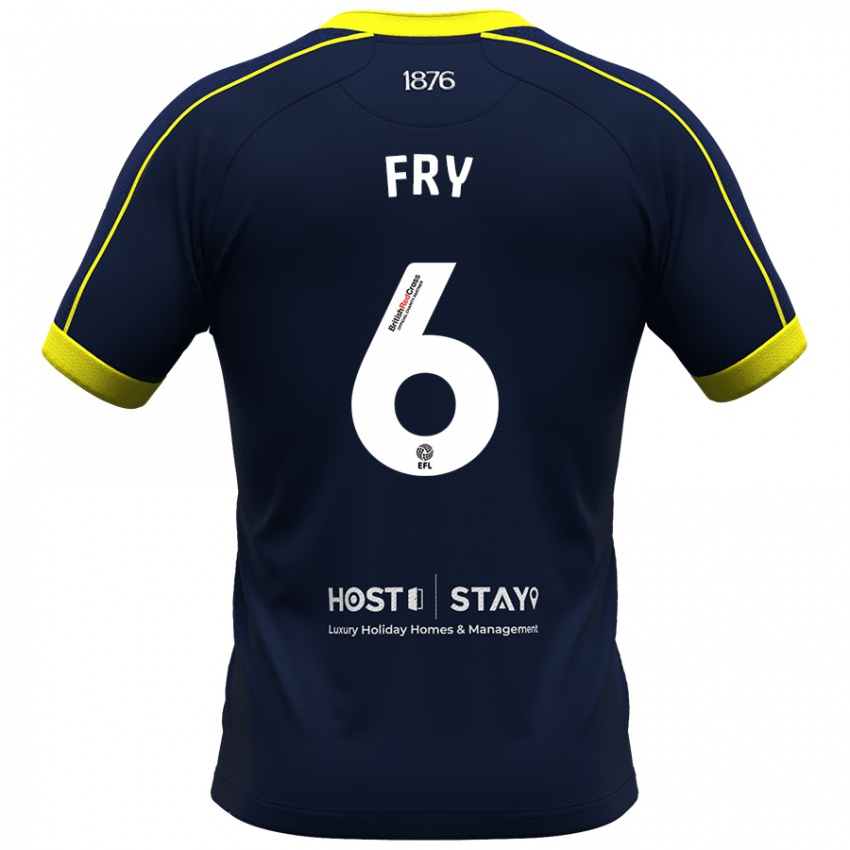 Niño Camiseta Dael Fry #6 Armada 2ª Equipación 2023/24 La Camisa