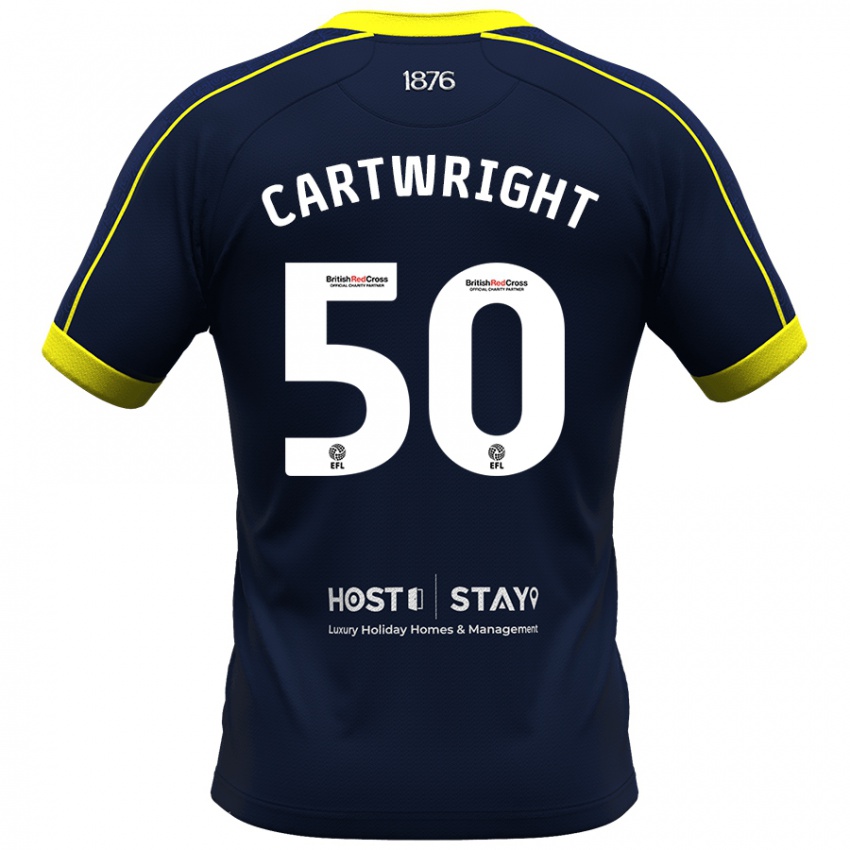 Niño Camiseta Fin Cartwright #50 Armada 2ª Equipación 2023/24 La Camisa
