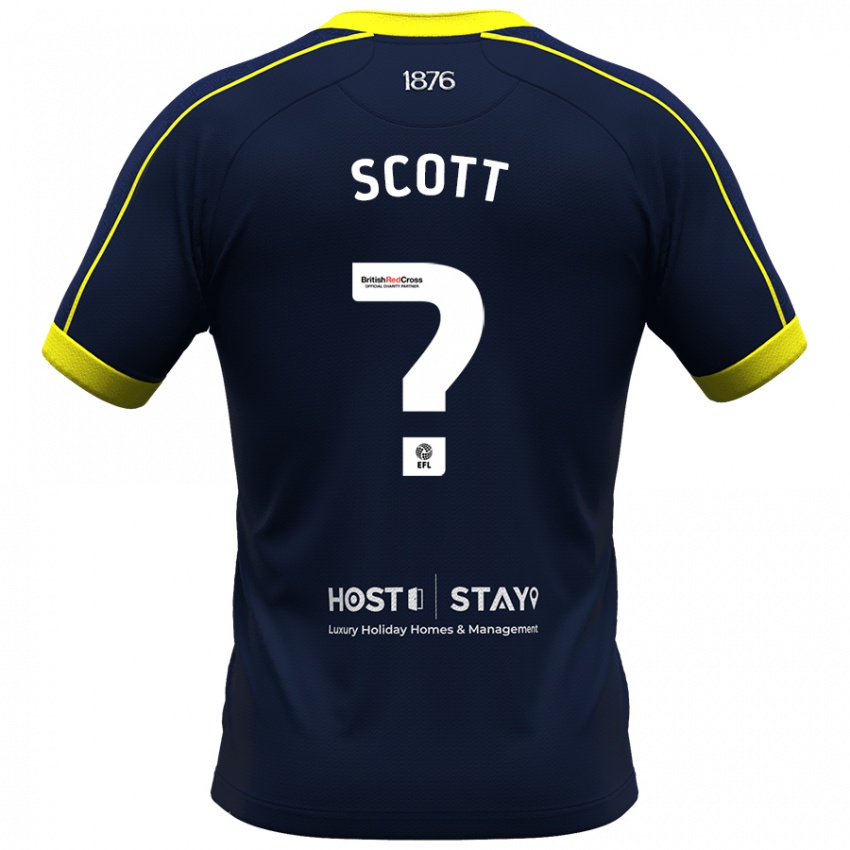 Niño Camiseta Ethan Scott #0 Armada 2ª Equipación 2023/24 La Camisa