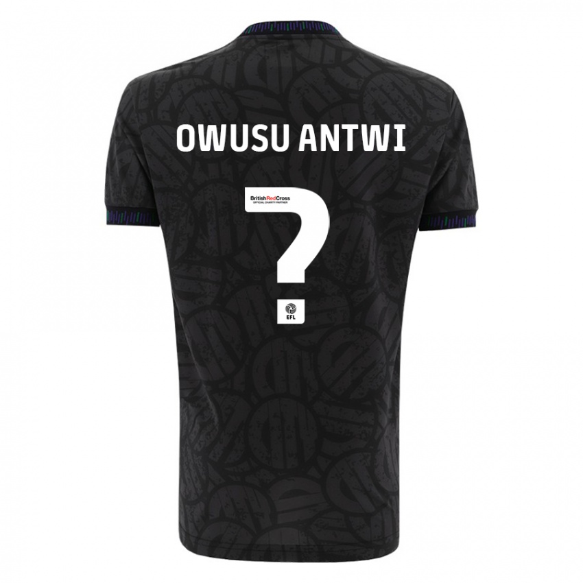 Niño Camiseta Filbert Owusu-Antwi #0 Negro 2ª Equipación 2023/24 La Camisa