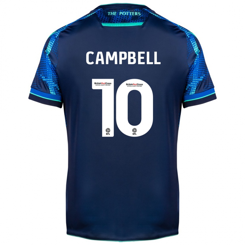 Niño Camiseta Tyrese Campbell #10 Armada 2ª Equipación 2023/24 La Camisa