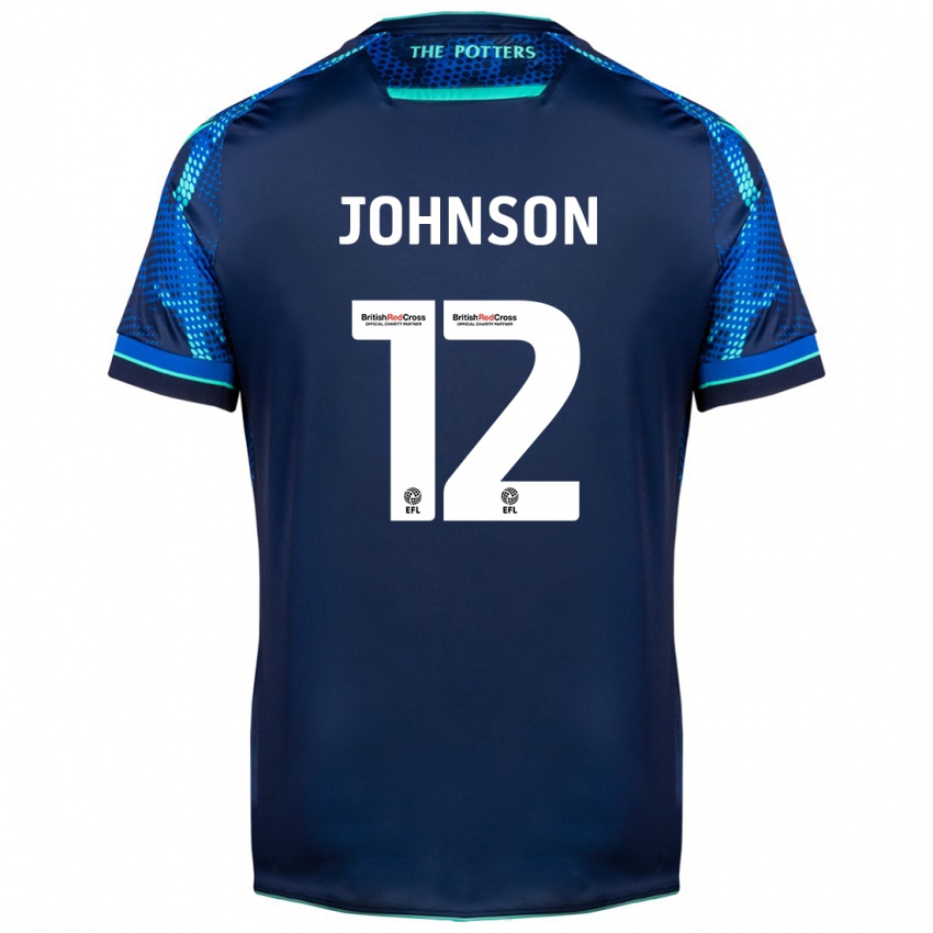 Niño Camiseta Daniel Johnson #12 Armada 2ª Equipación 2023/24 La Camisa