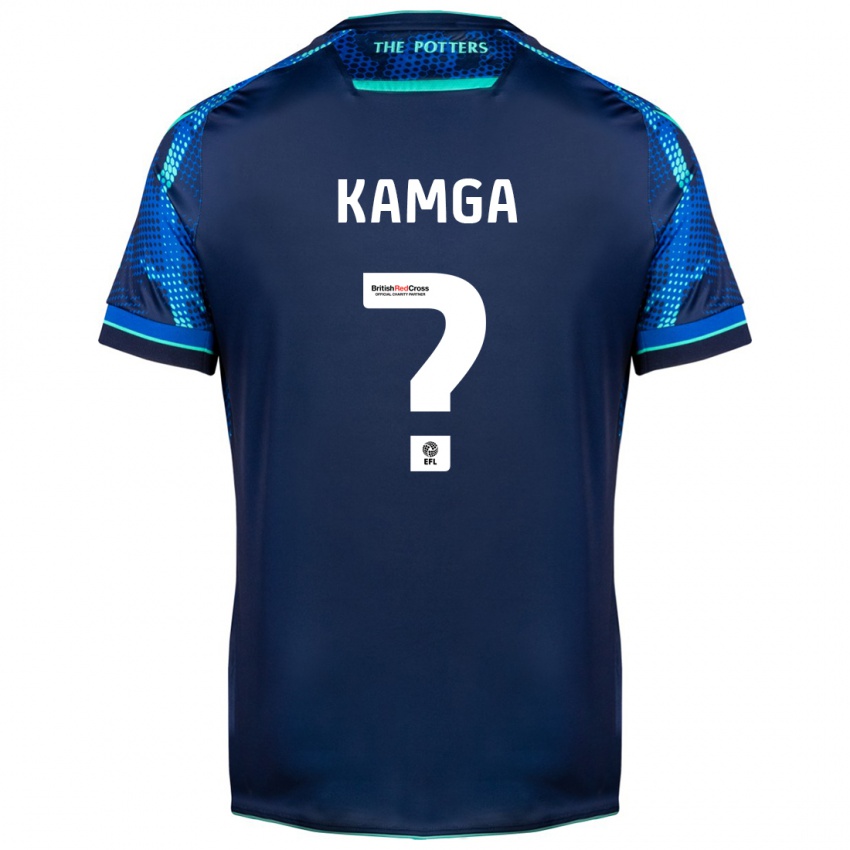 Niño Camiseta Ian Kamga #0 Armada 2ª Equipación 2023/24 La Camisa