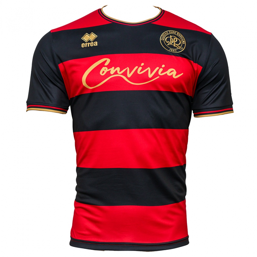 Niño Camiseta Su Nombre #0 Negro Rojo 2ª Equipación 2023/24 La Camisa