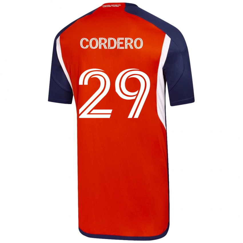 Niño Camiseta Renato Cordero #29 Blanco 2ª Equipación 2023/24 La Camisa
