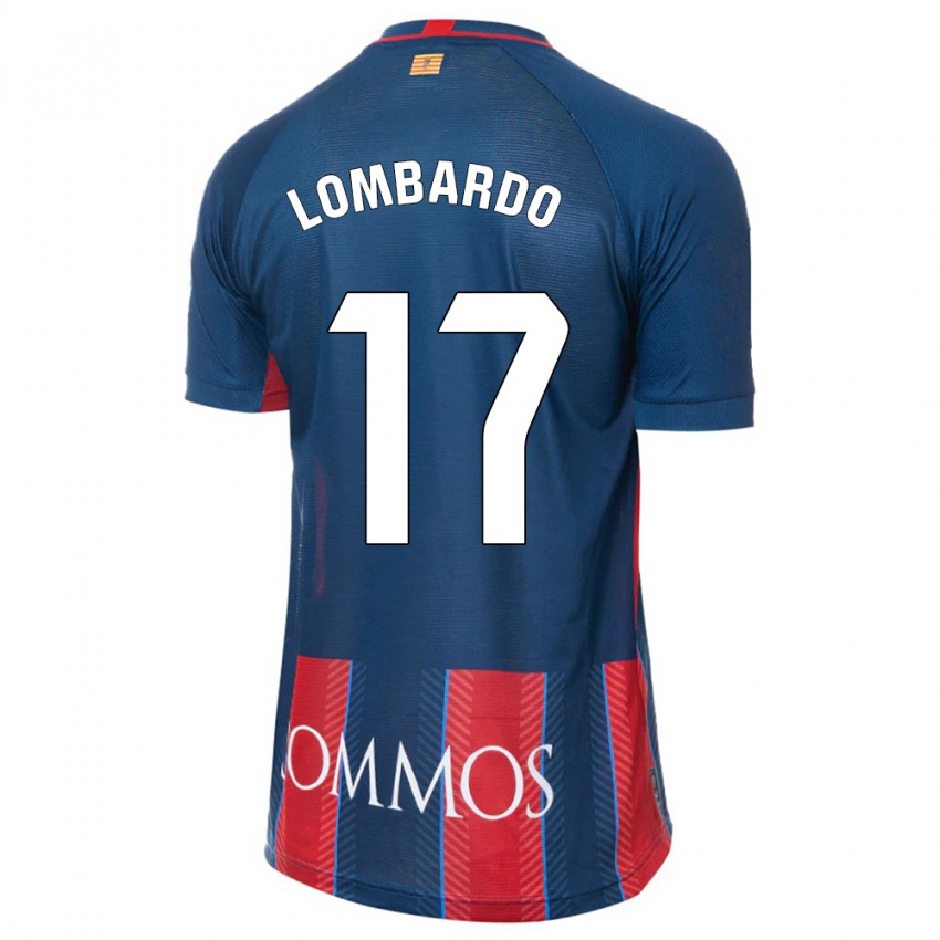 Hombre Camiseta Enzo Lombardo #17 Armada 1ª Equipación 2023/24 La Camisa