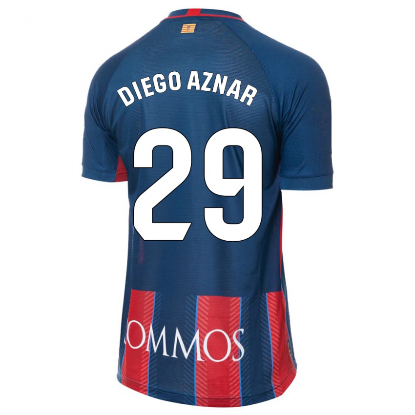 Hombre Camiseta Diego Aznar #29 Armada 1ª Equipación 2023/24 La Camisa